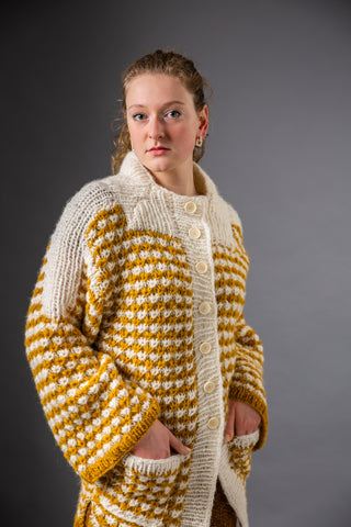 AMBER SOLISTICE CARDIGAN - Alpaca &amp; Silk 